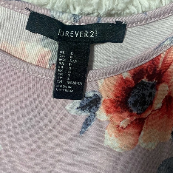 💕forever 21 floral halter top dress - Picture 3 of 5